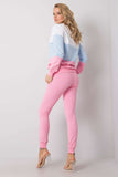 Colorful Sweatshirt Set with Long Pants and Pockets