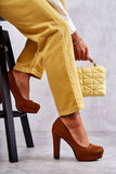 Elegant Eco-Suede Classic Pumps for Stylish Comfort