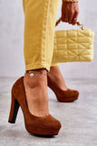 Elegant Eco-Suede Classic Pumps for Stylish Comfort