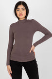 Fitted Long Sleeve Women's Turtleneck Sweater