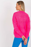 Openwork Button-Down Sweater for Versatile Outfits