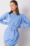 Chic Long Sleeve Tracksuit Mini Dress with Belt