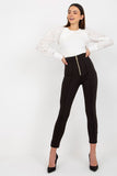 Elegant High-Waisted Zippered Leggings for Any Occasion