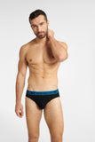Classic Cotton Men's Briefs with Comfortable Elastic Waistband