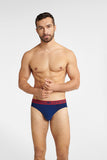 Classic Cotton Men's Briefs with Comfortable Elastic Waistband