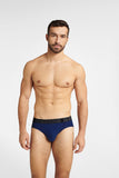 Men's Cotton Briefs with Logo Waistband - 2 Pack