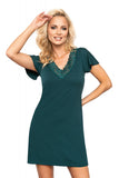 Elegant Lace-Trimmed V-Neck T-Shirt for Ultimate Comfort