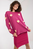 Casual Women's Blouse and Fitted Dress Set