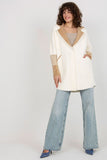 Stylish Women's Long Sleeve Coat with Press Stud Fastening