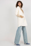 Stylish Women's Long Sleeve Coat with Press Stud Fastening