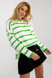 Cozy Loose Cut Sweater with Long Sleeves & Stand-Up Collar