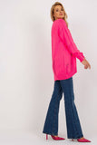 Heart Neckline Button-Down Cardigan with Decorative Holes