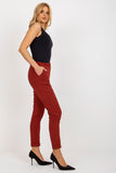 Elegant Women's Pants with Elastic Waistband & Pockets