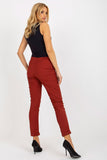 Elegant Women's Pants with Elastic Waistband & Pockets