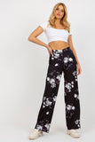 Elegant Wide-Leg High-Waist Pants with Pockets