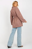 Extended Jacket Style Women's Buttoned Coat with Pockets