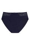 Classic Cotton Lace-Trimmed Panties - 2-Pack