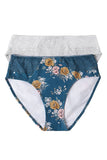 Classic Cotton Lace-Trimmed Panties - 2-Pack Set