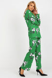 Elegant Long-Sleeved Women's Button Closure Jacket