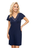 Elegant Lace-Trimmed Chemise for Ultimate Comfort