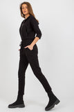 Stylish Hooded Jumpsuit with Zipper and Side Pockets