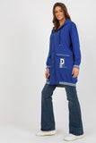 Extended Cut Women's Hooded Zip Sweatshirt with Pockets