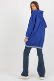 Extended Cut Women's Hooded Zip Sweatshirt with Pockets