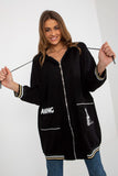 Extended Cut Women's Zip-Up Hoodie with Pockets