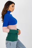 Ribbed Turtleneck Long Sleeve Women's Sweater in 3 Colors