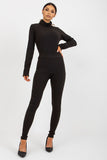 High Waist Striped Fabric Leggings for Everyday Wear