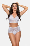High-Waisted Cotton Lace Back Panties for Ultimate Comfort