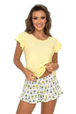 Joyful Two-Piece Pineapple Print Pajamas Set