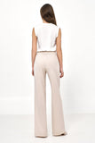 Elegant Beige Loose Cut Pants for Effortless Style