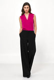 Elegant Black Loose Cut Pants for Effortless Style