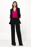 Elegant Black Loose Cut Pants for Effortless Style
