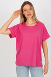 Loose Fit Short Sleeve Ribbed Blouse for Everyday Wear