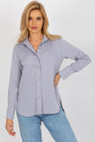 Versatile Women's Long Sleeve Button-Down Shirt