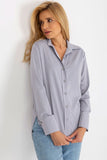 Versatile Women's Long Sleeve Button-Down Shirt
