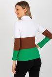 Ribbed Turtleneck Long Sleeve Women's Sweater in 3 Colors