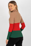 Ribbed Turtleneck Long Sleeve Women's Sweater - 3 Colors