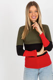 Ribbed Turtleneck Women's Sweater in 3 Colors