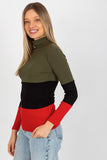 Ribbed Turtleneck Women's Sweater in 3 Colors