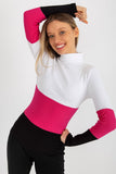Ribbed Turtleneck Sweater in Three Colors for Women