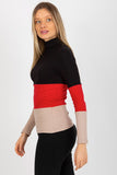 Ribbed Long Sleeve Turtleneck Sweater in 3 Colors