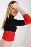 Ribbed Long Sleeve Turtleneck Sweater in 3 Colors