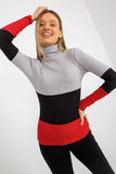 Ribbed Turtleneck Women's Long Sleeve Sweater in 3 Colors