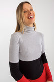 Ribbed Turtleneck Women's Long Sleeve Sweater in 3 Colors