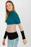 Ribbed Turtleneck Long Sleeve Women's Sweater in 3 Colors