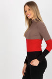 Ribbed Turtleneck Women's Sweater in 3 Colors