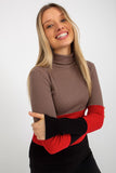 Ribbed Turtleneck Women's Sweater in 3 Colors